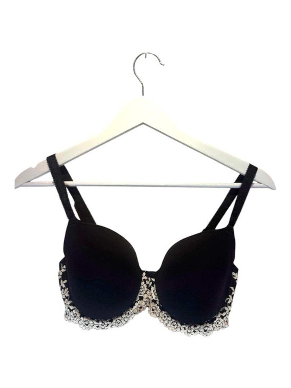 Wacoal Women’s Embrace Lace Black Bra Size 34DD 853191
